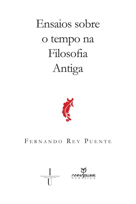 Filosofia Sobre O Tempo