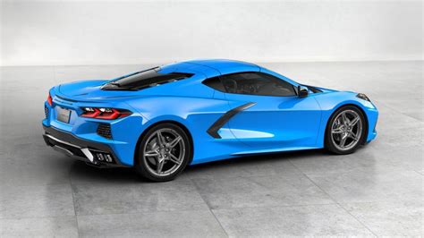 New 2020 Chevrolet Corvette In Rapid Blue For Sale In Los Angeles