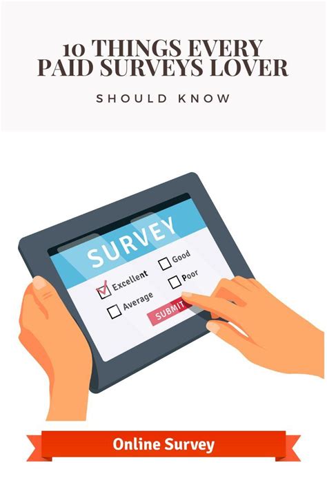 10 things every paid surveys lover should know paid surveys online surveys that pay online