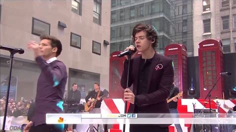 The present day, time, or age: One Direction- Moments- Live on The Today Show - YouTube