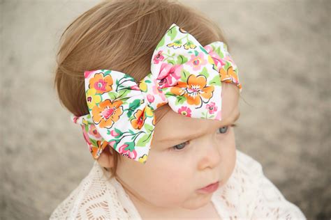 Beautiful Soft And Stretchy Bow Headbands For Your Newborn Infant And