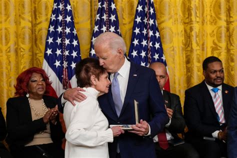 Biden Honors More Than A Dozen Americans For Upholding Democracy On Jan