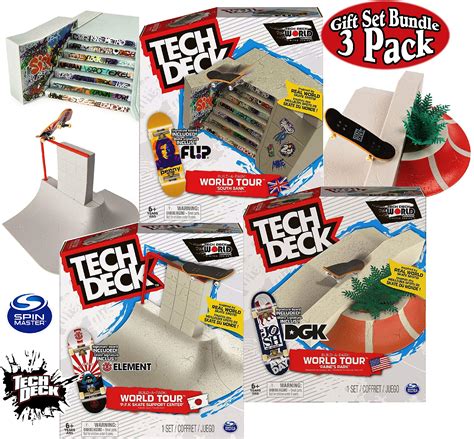 Buy Tech Deck Build-A-Park World Tour Sets with 96mm Fingerboards