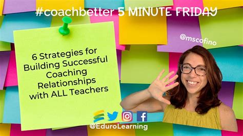 6 strategies for building successful coaching relationships with all teachers youtube