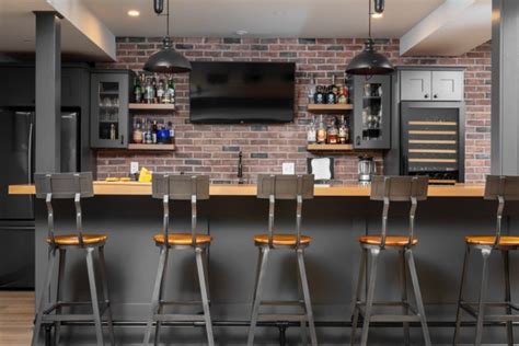 18 Majestic Industrial Home Bar Ideas Youre Going To Enjoy