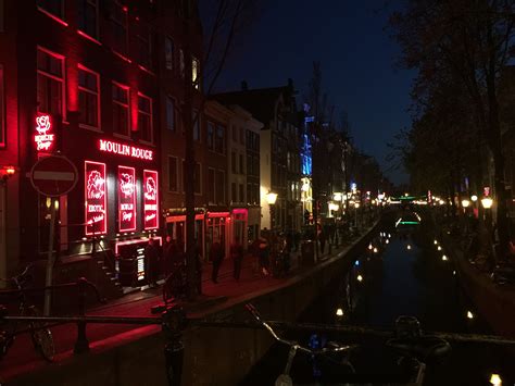 Red Light District In Amsterdam Red Light District Amsterdam