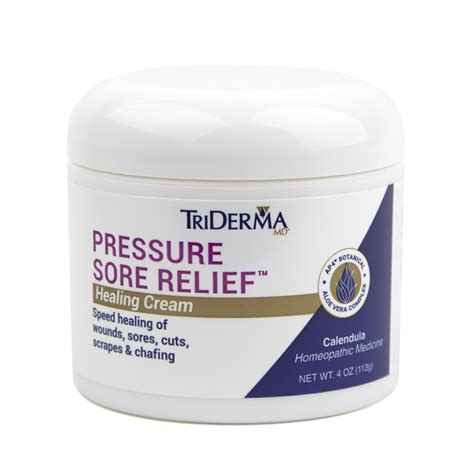 Triderma Pressure Sore Relief Healing Cream Speeds Healing For Bed