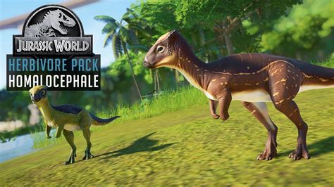 Homalocephale Herbivore Dinosaur Pack Neues Dlc Jurassic World