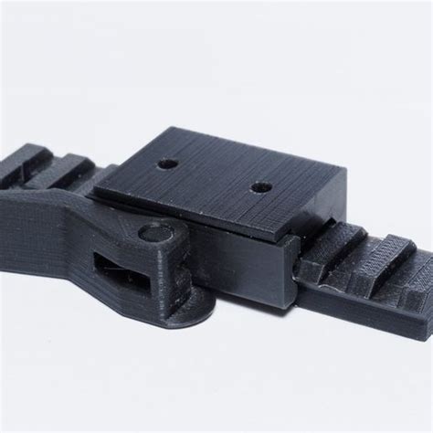 Free Stl File Quick Release Picatinny Rail Mount・3d Print Model To Download・cults