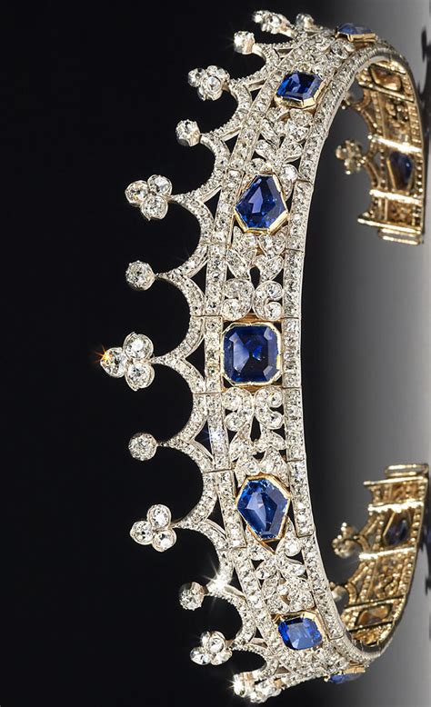 Queen Victorias Diamond And Sapphire Coronet Tiara The Sapphires