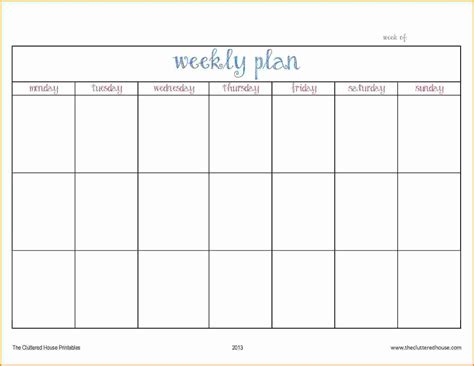 Awesome Printable Work Week Calendar Free Printable Calendar Monthly
