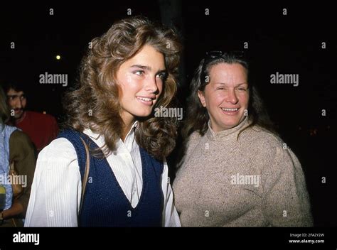 Brooke Shields And Terry Shields Circa 1980s Credit Ralph Dominguez