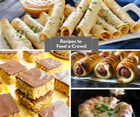 One of our favorite things about the warm weather is the bounty of fresh fruit that it brings. Recipes to Feed a Crowd - Easy Entertaining - Gather for Bread