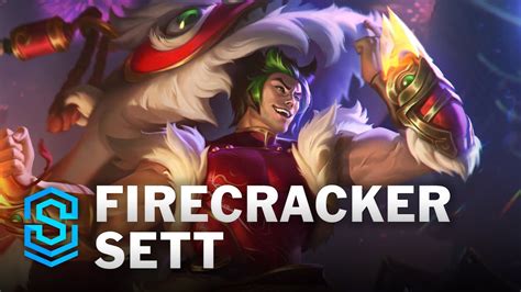 Firecracker Sett Skin Spotlight League Of Legends Youtube