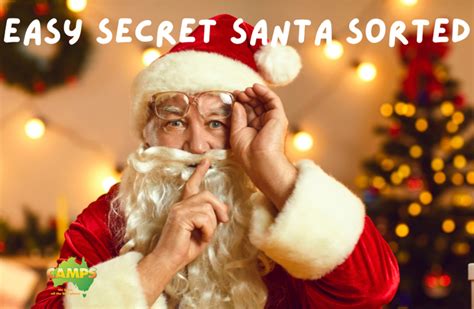 Easy Secret Santa Ts Camps Australia Wide