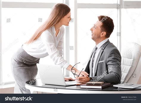 Sexy Secretary Seducing Her Boss Office ภาพสต็อก 1980227900 Shutterstock
