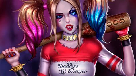 1366x768 Harley Quinn Arts 2019 1366x768 Resolution Hd 4k Wallpapers Images Backgrounds