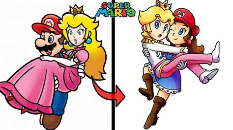 Watchsuper Mario Bros Gender Swap Edit Sper Mario Bros Gnero Opuesto Photos