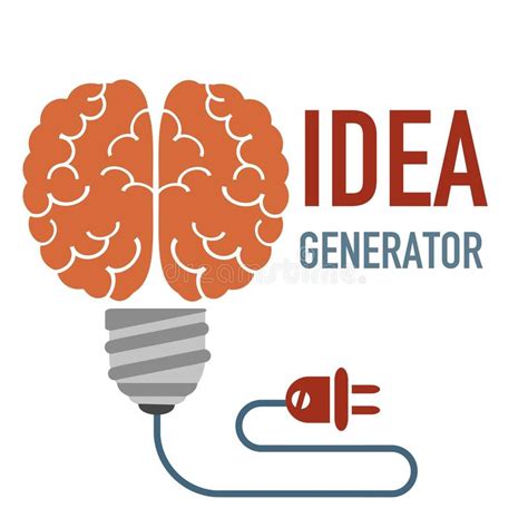 This generator will give you 10 random ideas, ideas which are mostly directed at concept art and similar activities, but some ideas might spark a great story, or a different idea you'd like to express in other. Idea Generator Concept Illustration Stock Vector ...