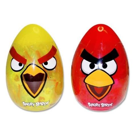 Angry Birds Red And Yellow Giant Candy Filled Easter Eggs