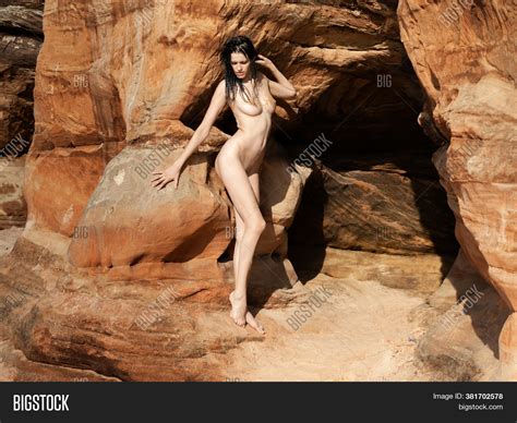 Nude Woman On Sandy Image Photo Free Trial Bigstock