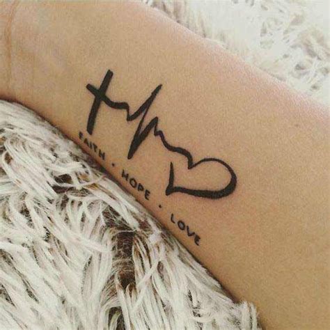 Hope And Faith Tattoo Designs