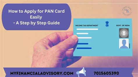 How To Apply For Pan Card Easily A Step By Step Guide