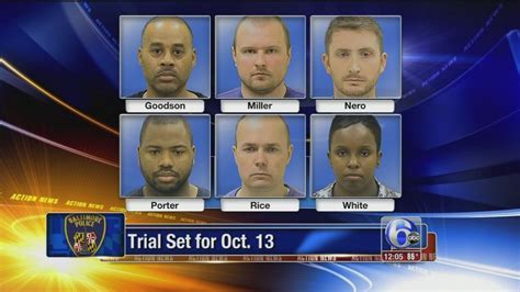 Baltimore Police Officers Plead Not Guilty In Freddie Gray Case 6abc Philadelphia