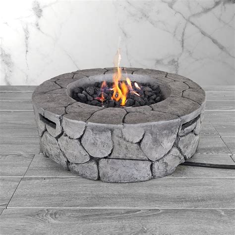 Check spelling or type a new query. Propane/Natural Gas Fire Pit Table // 28" Round // Cast ...