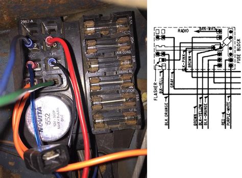 No Power To Acc And Lps On Fuse Block Or Gauge Lights Chevy Nova Forum