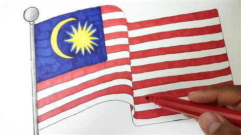 Cara Lukis Bendera Malaysia Hormati Bendera Jalur Gemilang Kita My