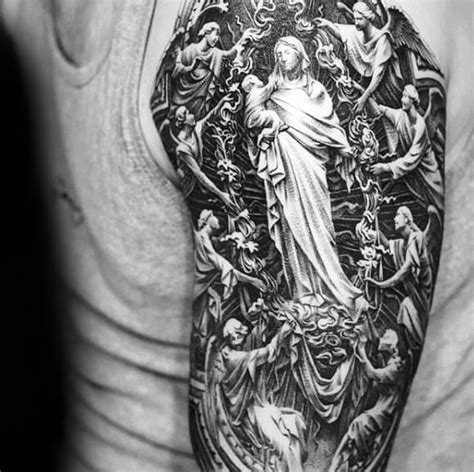 60 Catholic Tattoos For Men Religious Design Ideas