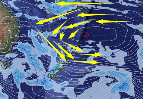 Nz Windy Weekend For Many But Mid Winter Sub Tropical Breezes Next