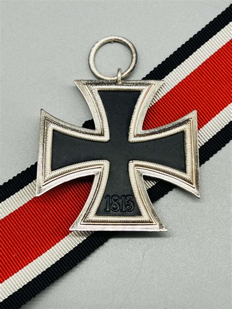 Ww2 German Iron Cross 2nd Class By Klein And Quenzer Marked 65