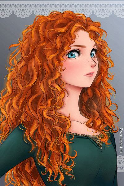 Princess Mérida Brave Mobile Wallpaper by Maryam Safdar Zerochan Anime Image Board