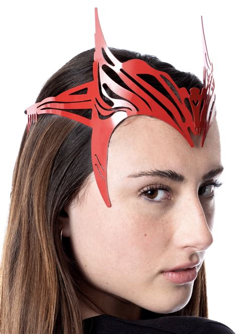 Scarlet Witch Wanda Maximoff Crown Headpiece Cosplay Props New Edition