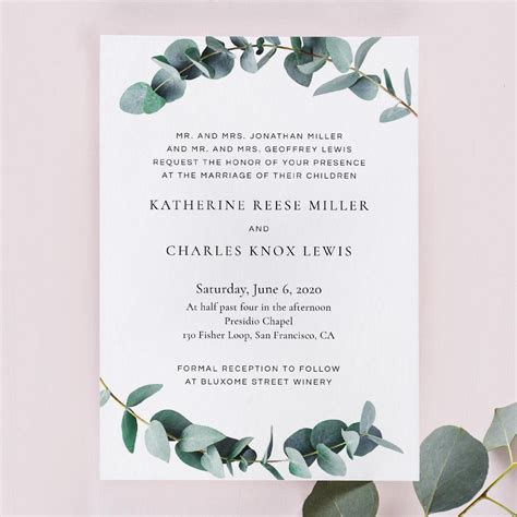 Wedding Invitation Wording Examples In Every Style A Practical