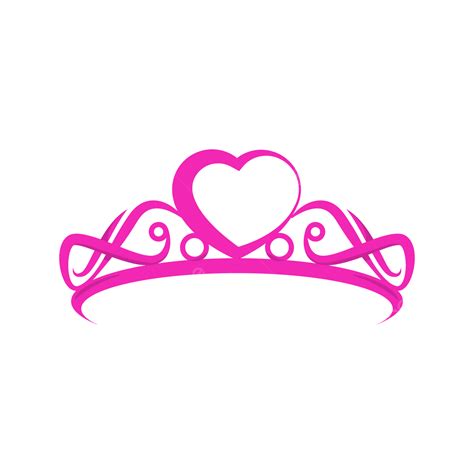 Pink Tiara Vector Png Vector Psd And Clipart With Transparent