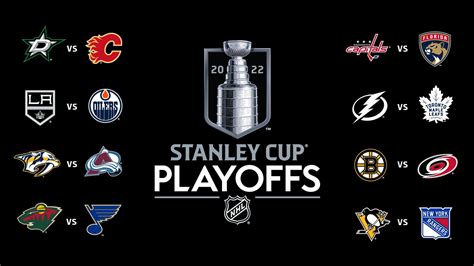 Nhl Sets Round 1 Schedule For 2022 Stanley Cup Playoffs Daily Faceoff
