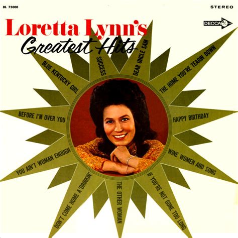 Albúm Loretta Lynn S Greatest Hits De Loretta Lynn En Cdandlp