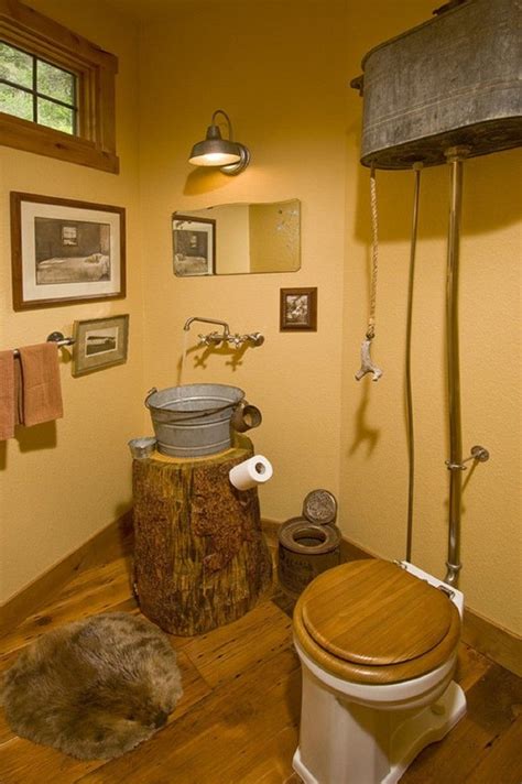 If you have a goal to rustic. 25 Decorating on a Budget DIY Rustic Bathroom Decor Ideas ...