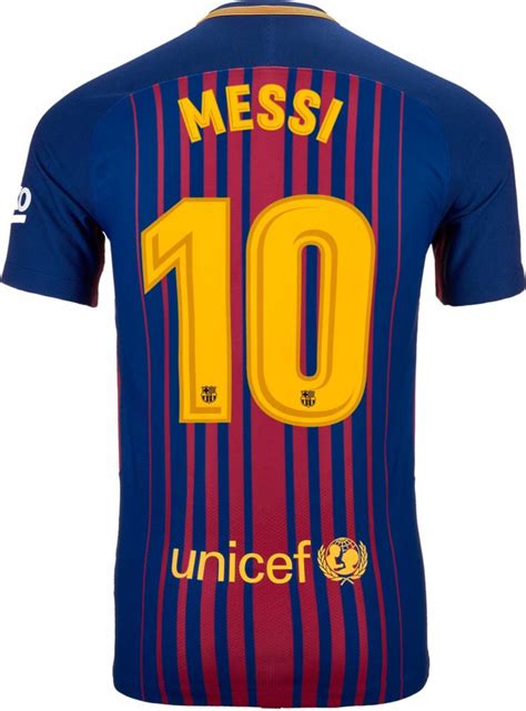 Nike Lionel Messi Barcelona Match Home Jersey 2017 18
