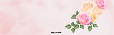 Gambar Latar Belakang Perhiasan Bunga Ros Merah Jambu Cantik Mawar