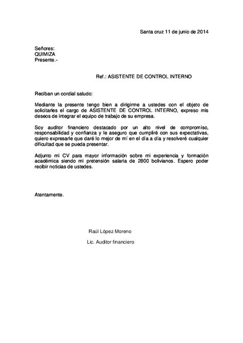 Doc Carta De Pretencion Salarial Y Presentacion Rossmery Lopez