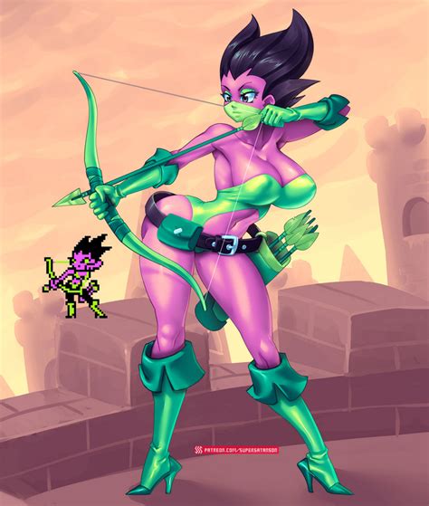 Archer Shantae Retro Colors By Supersatanson Hentai Foundry