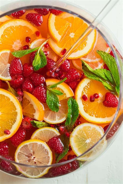 Champagne Punch Easy Punch For A Crowd Wellplated Com Therecipecritic