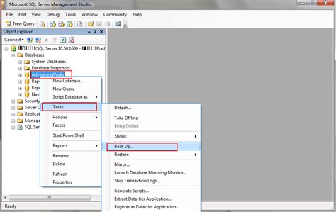 How To Create A Full Database Backup In Sql Server With Ssms And T Sql