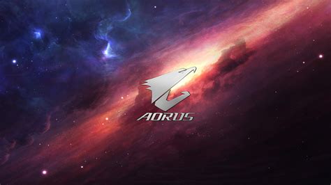Aorus Logo Galaxy 4k 17172