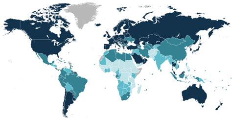 List Of Countries By Human Development Index Wikiwand