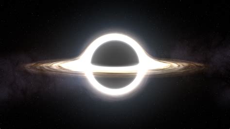 Black Hole With Accretion Disk Motion Graphics Videohive